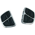 Kuryakyn 7611 Chrome Kinetic Floorboards Mini Boards without Adapter