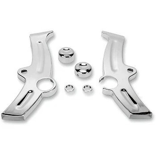 Kuryakyn 7851 Chrome Boomerang Frame Covers 00-07 Softails