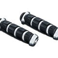 Kuryakyn 6352 Chrome Kinetic Iso Hand Grips for Harley Electronic Throttle