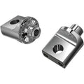 Kuryakyn 8883 Chrome Non-Pivot Splined Male Mount Adapters
