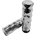 LA Choppers LA-7491-00 Chrome Billet Hex Grips for Harley Electronic Throttle