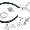 Drag Specialties 1013-0036 Chrome Crankcase Breather Support Bracket Kit