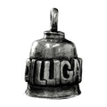 Pewter Motorcycle Gremlin Bell Dilligaf Do I Look Like I Give a Made in the Usa