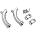 Drag Specialties 1803-3306 Chrome Deuce-Style Risers 5.5" Tall 2" Pullback