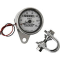 Drag Specialties DS-244135 White 2.4" Mini 2:1 Mechanical Speedometer