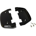 Gloss Black Passenger Floorboard Covers Bottoms for Harley D-Board 86-20