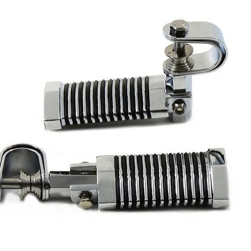 V-Twin 27-0896 Chrome O-Ring Highway Peg Engine Guard Foot Pegs for Harley