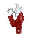 V-Twin 48-1607 Red Devil License Plate Topper