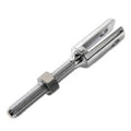 V-Twin 23-0122 Brake Pedal Plunger Clevis Chrome