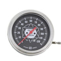 V-Twin 39-0070 Speedometer with 2:1 Ratio and Red Needle