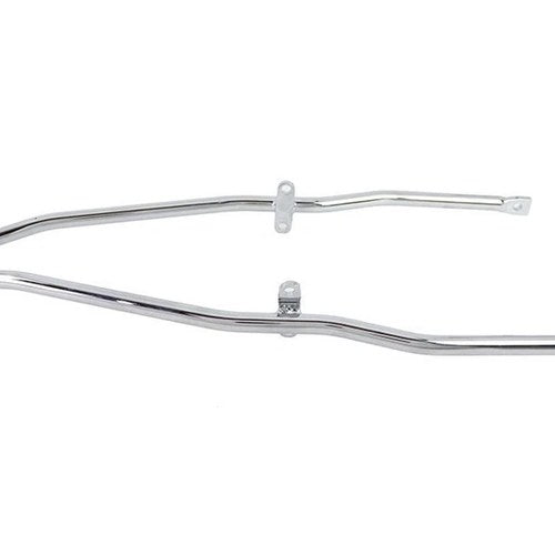V-Twin 50-1288 25" Round Sissy Bar Top Chrome