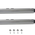 V-Twin 30-3110 Muffler Set With Chrome Long Tapered End Tips