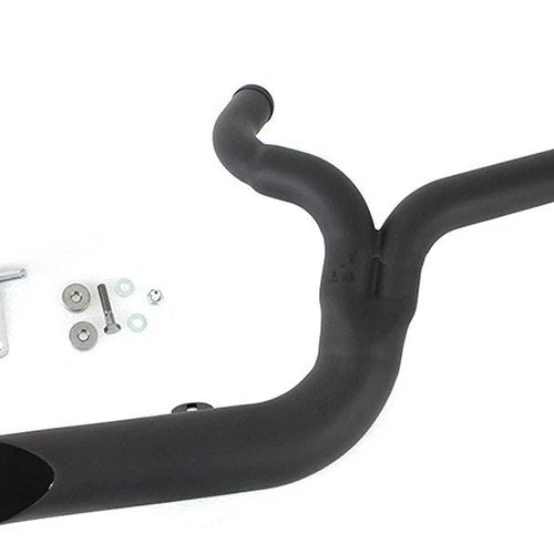 V-Twin 30-0710 Fxd 2:1 Lake Side Pipe Exhaust Black