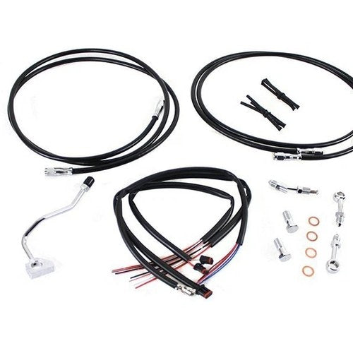 V-Twin 36-1607 12"-14" Handlebar Cable and Brake Line Kit