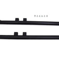 V-Twin 30-0960 M8 36" Straight Fishtail Exhaust Extension Set Black