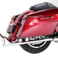 V-Twin 30-0972 M8 33" Straight Fishtail Exhaust Extension Set Chrome