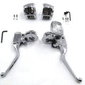 V-Twin 22-0886 Handlebar Control Kit Chrome