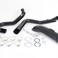 V-Twin 29-0937 Wyatt Gatling 1-3/4" 2 into 1 Exhaust Header Set Black
