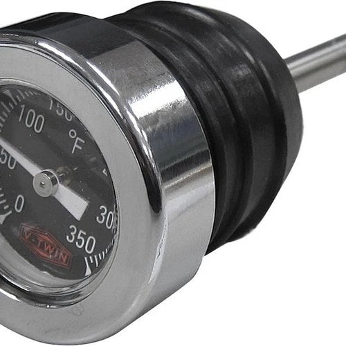HardDrive T03-0098 / 820-2635 Black Temperature Gauge Oil Dipstick Softail 00-17