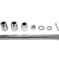 V-Twin 44-0150 Chrome Rear Axle Kit for Fxd Dyna 91-05