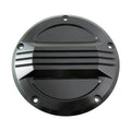 V-Twin 42-1377 Black Air Flow Clutch Derby Cover for Harley M8 Touring 16-25