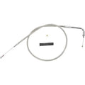 Drag Specialties 22" Stainless Braided Idle Cable 90-95 Harley Big Twin