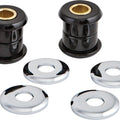 HardDrive 30-963A / 820-1302 Handlebar Riser Bushings Black Polyurethane