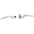 Drag Specialties 0610-0210 Chrome Smooth Clutch Brake Lever Set for Harley 96-17