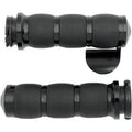 Avon Grips AIR-96-BOSS 3-Ring Velvet Air Grips Black for Cable Op Throttle