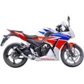 Leovince 15211B Black LV-10 Edition Slip-On Muffler for Honda CBR300R 15-17