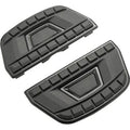 Ciro 61820 Black Chicane Passenger Floorboard Inserts for Harley