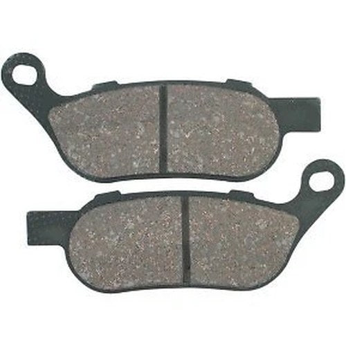 Drag Specialties 1720-0218 Organic Aramid Rear Brake Pads - Dyna & Softail 08-17