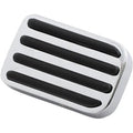 Drag Specialties 1203-0151 Chrome Rail Brake Pedal Pad for Fxst Fxdwg