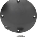 Drag Specialties 1107-0367 Satin Black Derby Clutch Cover for Sportster 94-03