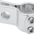Drag Specialties 2404-0366 Chrome 1-1/8" Three-Piece Clamp - Sold Each