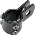 Drag Specialties 2404-0484 Black 1-1/2" Three-Piece Frame Engine Guard Clamp