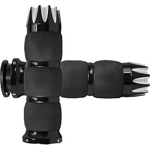 Avon Grips IN-TO-AIR-90A-E Excalibur Air Cushioned Grips- Air Cushioned - Black