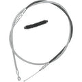 Drag Specialties 0652-1530 High-Efficiency Braided Stainless Steel Clutch Cable