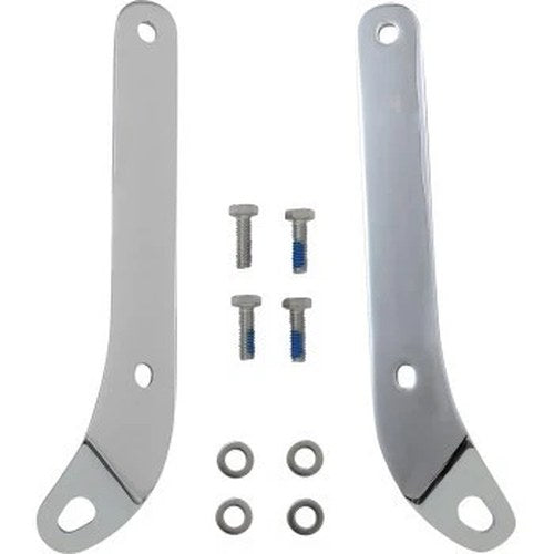 Ciro 66100 Chrome Tie Down Brackets for 15-23 Road Glide
