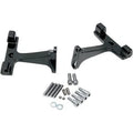 Drag Specialties Black Passenger Floorboard Mounts for Harley Touring 93-20