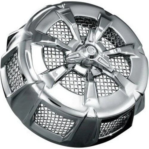 Kuryakyn 9439 Ally Cat Air Cleaner Cover Aluminum Chrome
