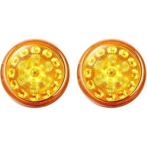 Custom Dynamics PB-A-1156 Amber Bullet ProBeam LED 1156 Turn Signal Inserts
