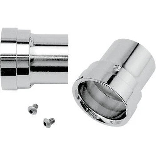 Vance & Hines 16919 Chrome Straight End Caps for Big Shots Exhaust Systems