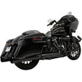 Bassani Xhaust 1F745B 4-1/2" Slip-On Mufflers- Black
