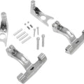 Chrome Passenger Floorboard Mount Kit for Harley Softail 00-17 Drag Specialties