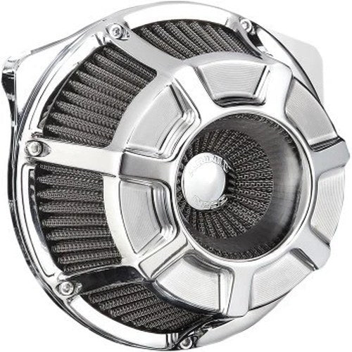Arlen Ness 18-934 Chrome Beveled Inverted Series Air Cleaner Kit for Harley