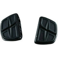 Kuryakyn 7613 Gloss Black Kinetic Floorboards Mini Boards without Adapter