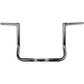 LA Choppers Chrome 1 1/4" Twin Peaks Handlebars 12" Harley Batwing Fairing Flht