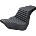 Saddlemen Black Tuck & Roll Step-Up Seat for Low Rider & Sport Glide 18-24
