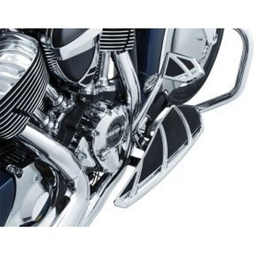 Kuryakyn 5770 Chrome Phantom Driver Floorboards for 14-21 Indian